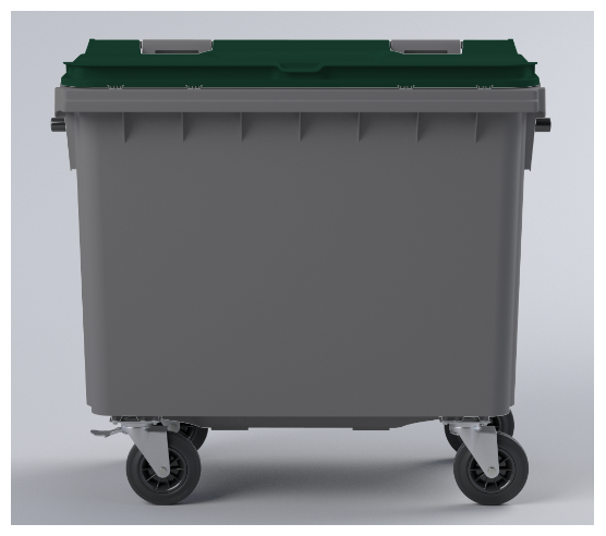 Bac roulant 770 litres