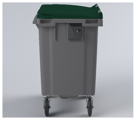 Bac roulant 770 litres