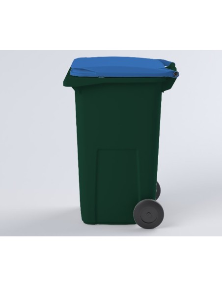 Conteneur Bac Poubelle à déchets 240 Litres