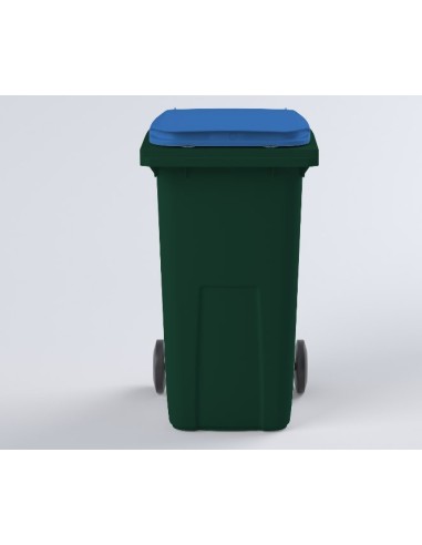 Conteneur Bac Poubelle à déchets 240 Litres