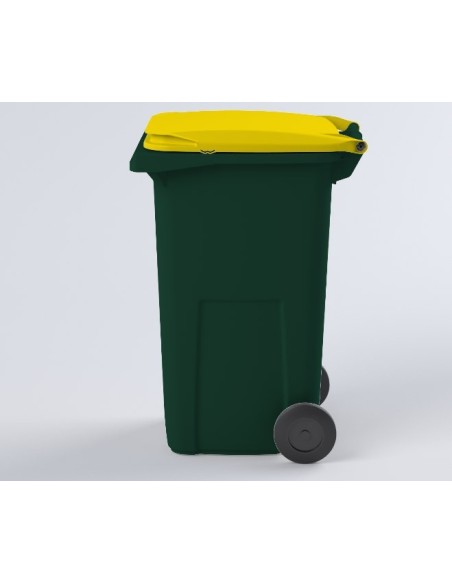 Conteneur Bac Poubelle à déchets 240 Litres