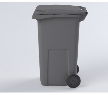 Bac roulant  240 Litres 2