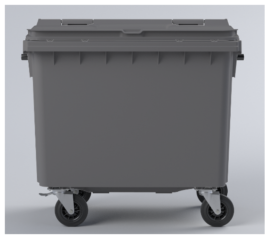 Bac roulant 660 Litres
