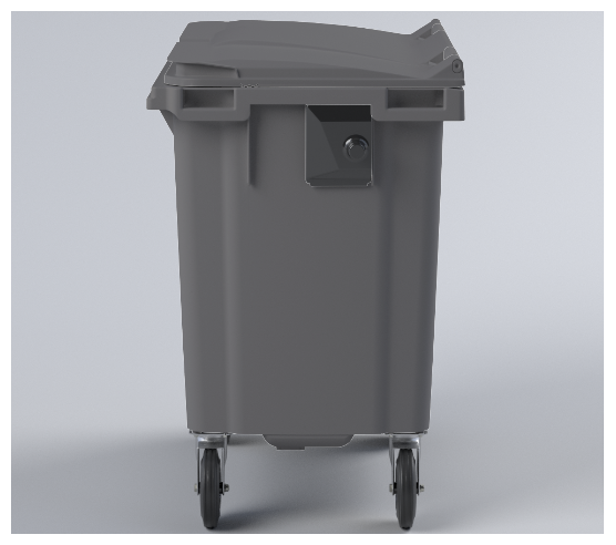 Location Bac roulant 660 Litres