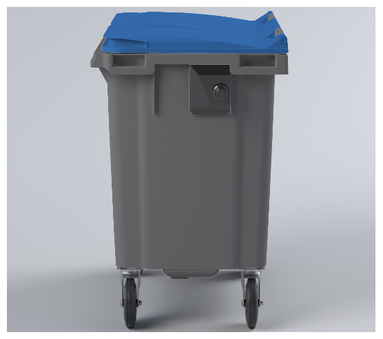 Location Bac roulant 660 Litres