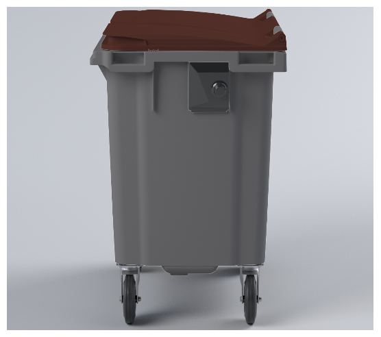 Location Bac roulant 660 Litres